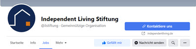 INDEPENDENT LIVING Stiftung – Facebook Jobs